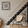 Wallity Golden Ratio Escultura de pared Negra